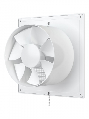 Вентилятор накладной E D150 сетка тяг.выкл. ERA